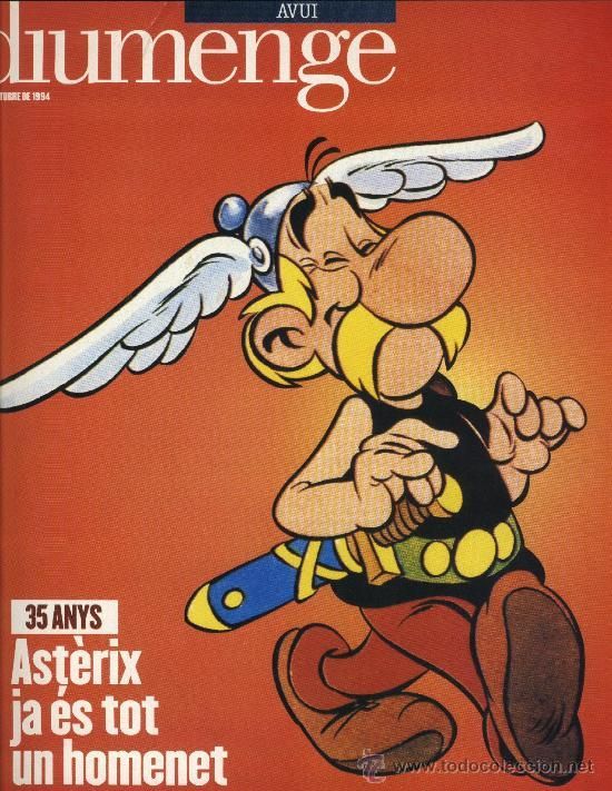 AVUI DIUMENGE magazine side cover  October 1994