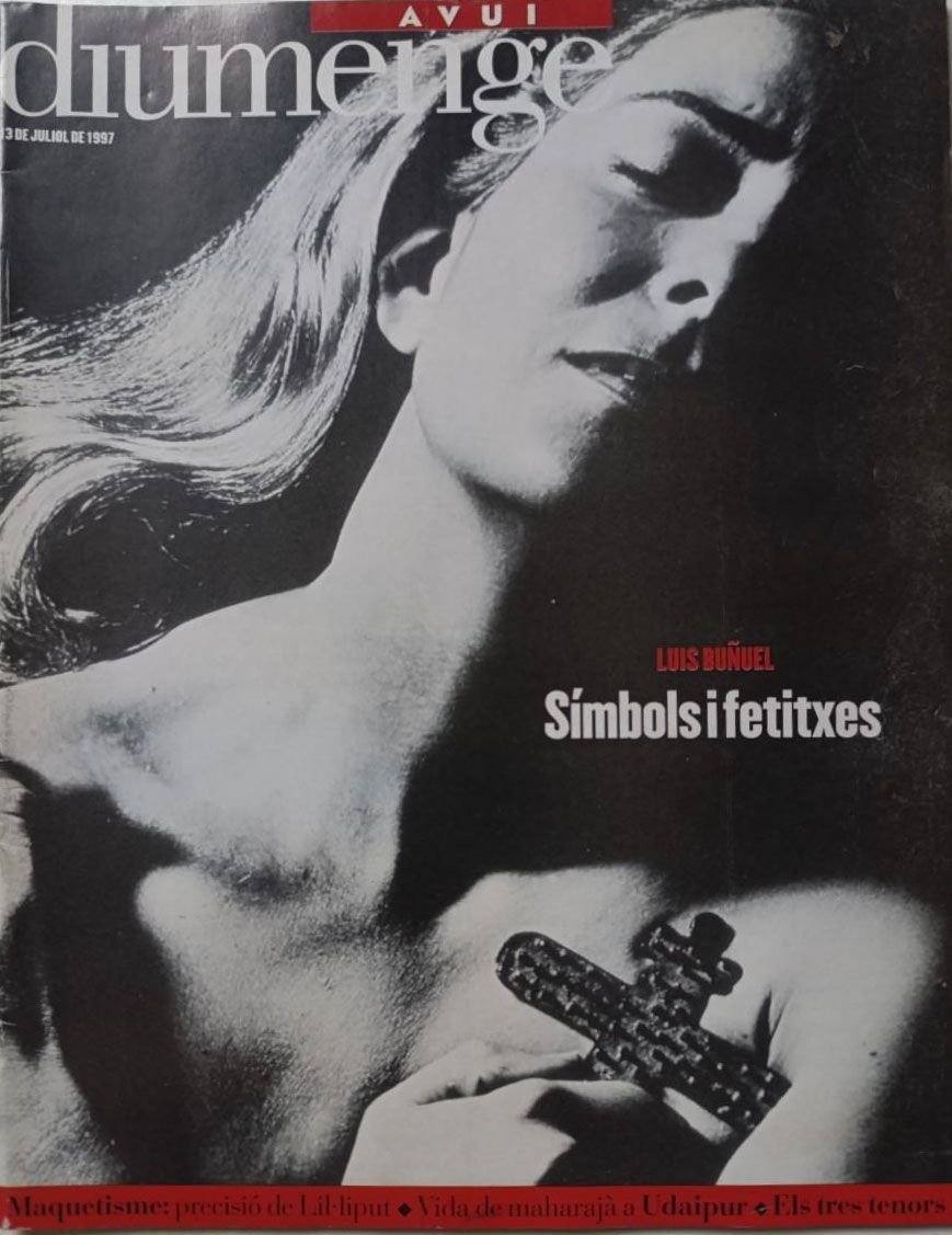 AVUI DIUMENGE magazine side cover 13 July 1997