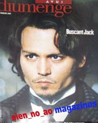AVUI DIUMENGE magazine side cover   2002