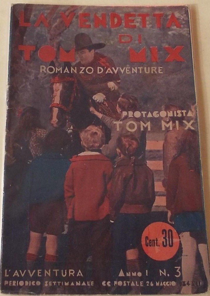 AVVENTURA | L magazine side cover Issue 3  1934