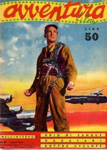 AVVENTURA FILM magazine side cover Issue 8 1 August 1953