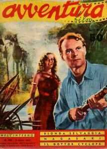 AVVENTURA FILM magazine side cover Issue 10 15 August 1953