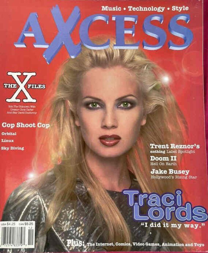 AXCESS magazine side cover  October 1995