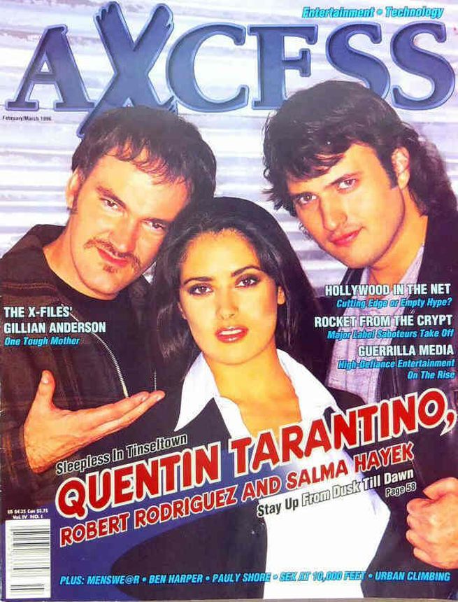 AXCESS magazine side cover  February/March 1996