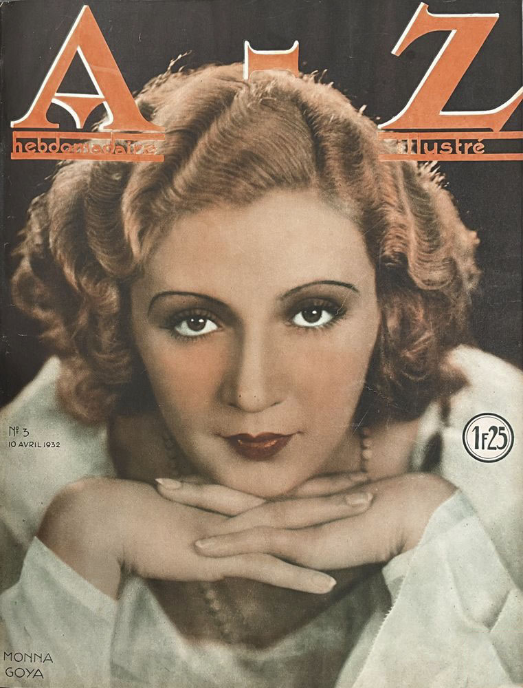 A-Z magazine side cover Issue 3 10 April 1932