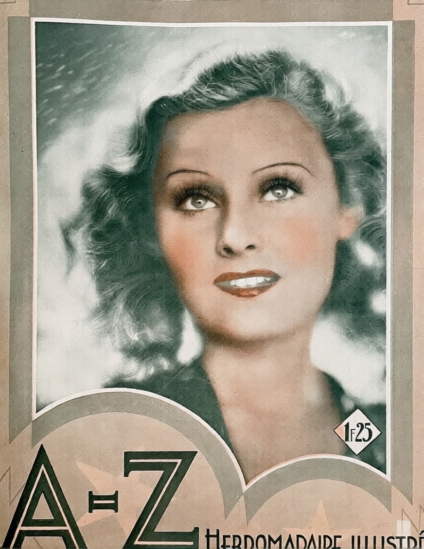 A-Z magazine side cover Issue 4 17 April 1932