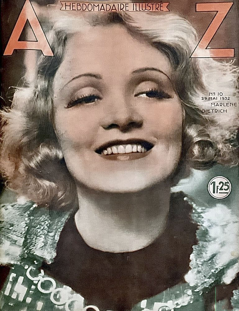 A-Z magazine side cover Issue 10 29 May 1932