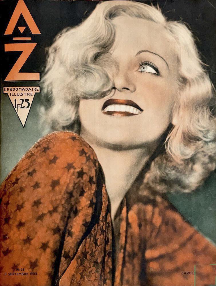 A-Z magazine side cover Issue 25 11 September 1932