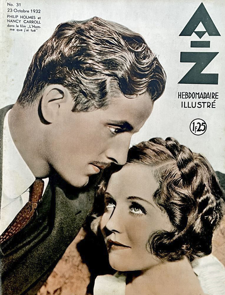 A-Z magazine side cover Issue 31 23 October 1932