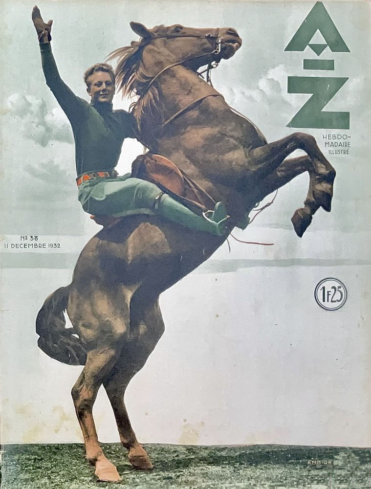 A-Z magazine side cover Issue 38 11 December 1932