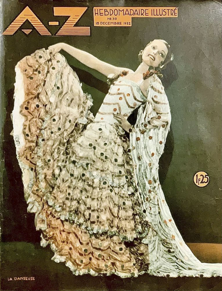 A-Z magazine side cover Issue 39 18 December 1932