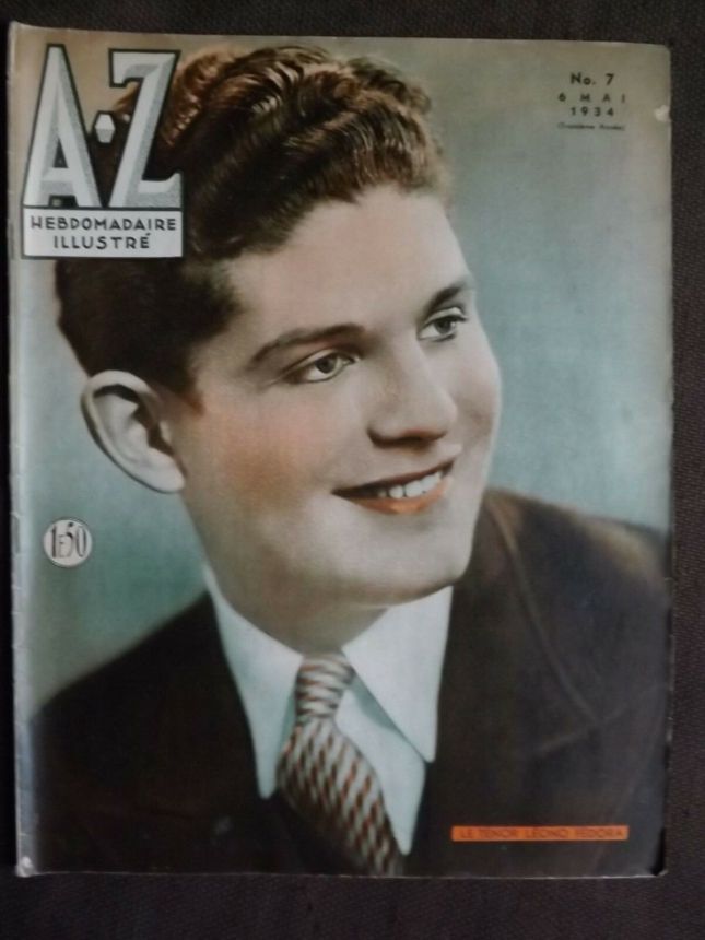 A-Z magazine side cover Issue 7 6 May 1934