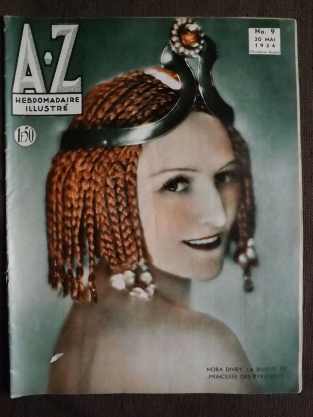 A-Z magazine side cover Issue 9 20 May 1934