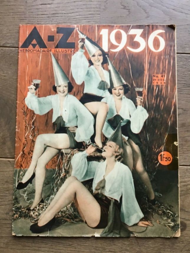 A-Z magazine side cover Issue 41 29 December 1935