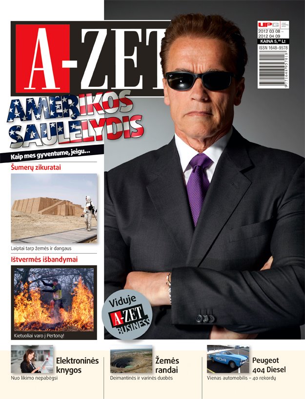 A-ZET magazine side cover  March 2012