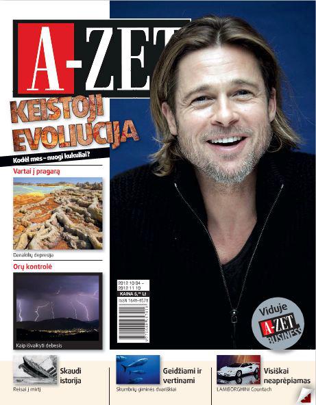 A-ZET magazine side cover  October 2012