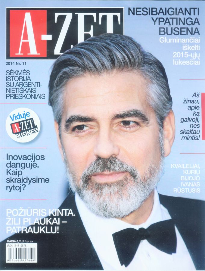 A-ZET magazine side cover  November 2014