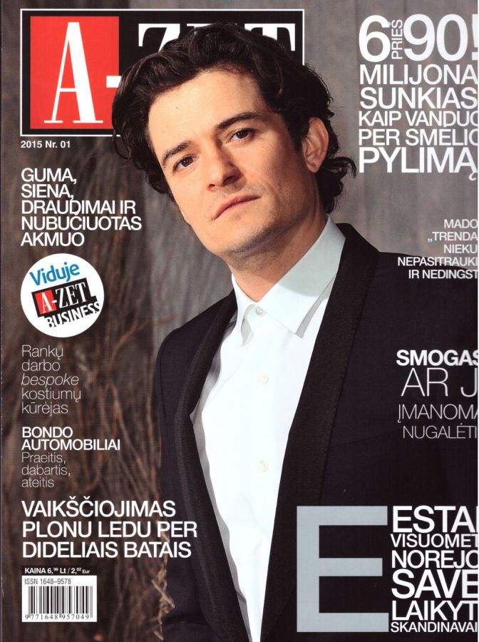 A-ZET magazine side cover  January 2015