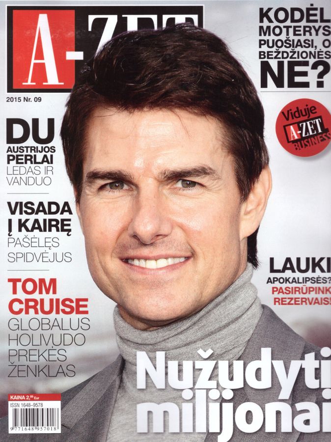 A-ZET magazine side cover  September 2015