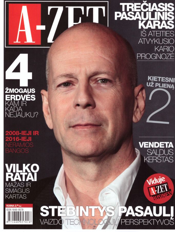 A-ZET magazine side cover  January 2016