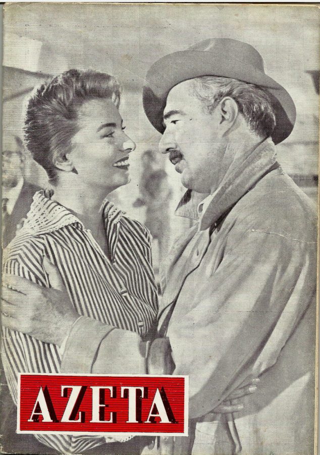 AZETA magazine side cover Issue 2  1954
