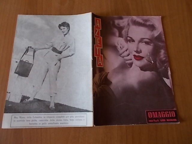AZETA magazine side cover Issue 3   1954
