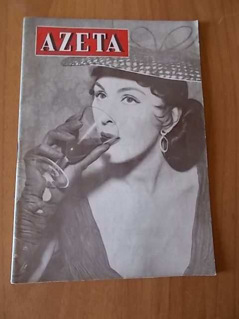 AZETA magazine side cover Issue 6   1954