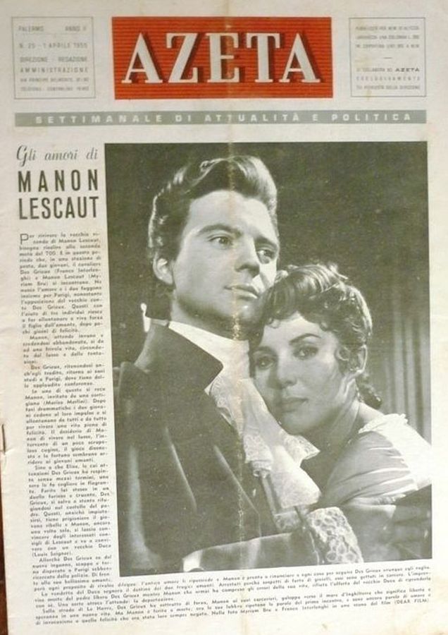 AZETA magazine side cover Issue 25 1 April 1955