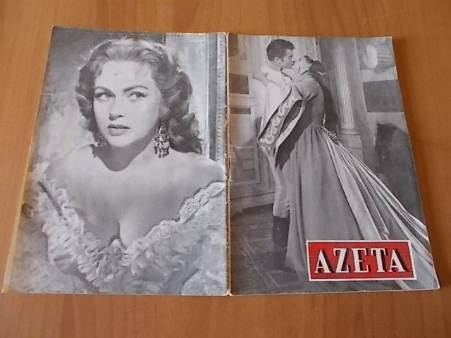 AZETA magazine side cover Issue 16   1955