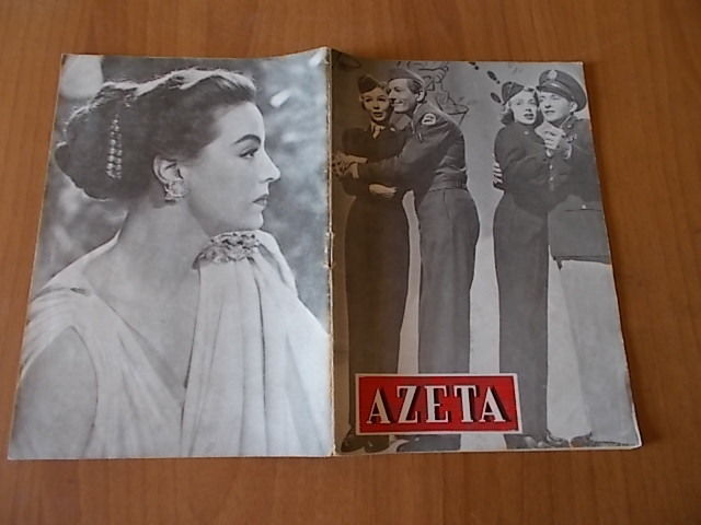 AZETA magazine side cover Issue 18   1955
