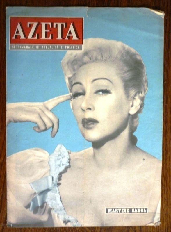 AZETA magazine side cover Issue 29   1955