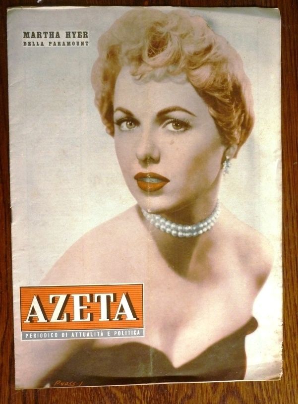 AZETA magazine side cover Issue 34   1955