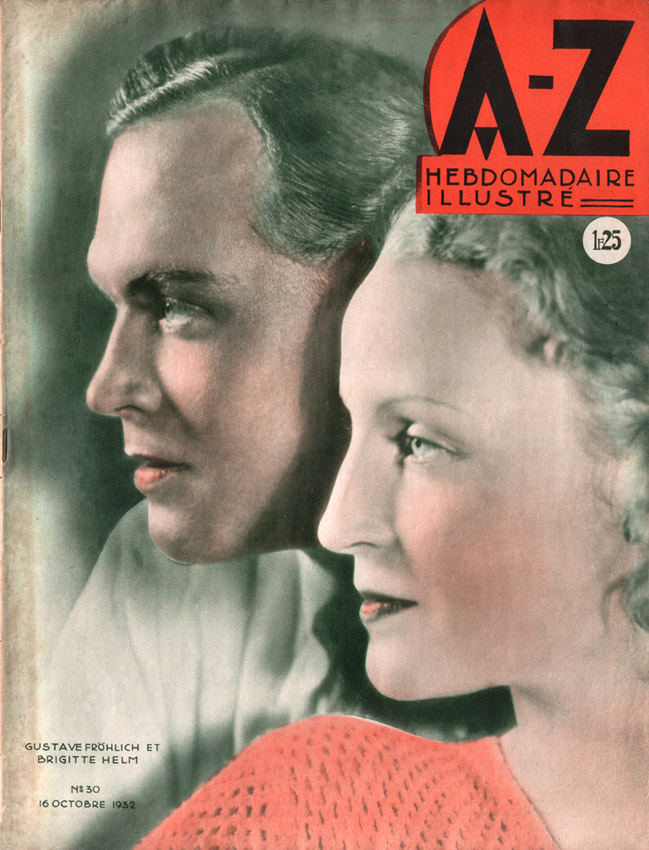 A-Z magazine side cover Issue 30 16 October 1932