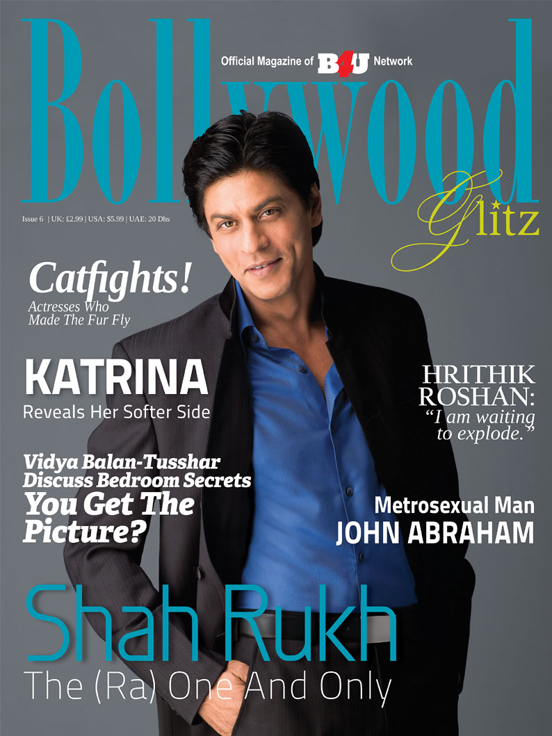 BOLLYWOOD GLITZ magazine side cover Issue 6  2011
