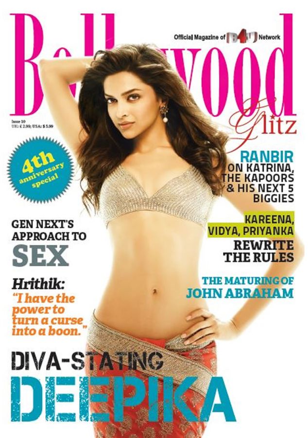BOLLYWOOD GLITZ magazine side cover Issue 10  2013