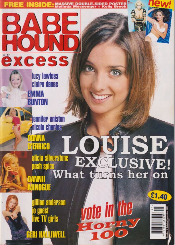BABE HOUND magazine side cover Issue 4  October/November 1997