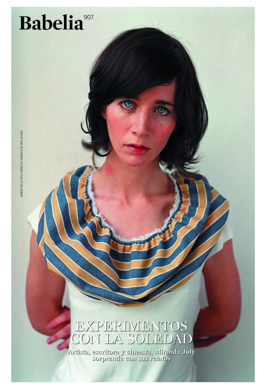 BABELIA magazine side cover Issue 907  April 2009