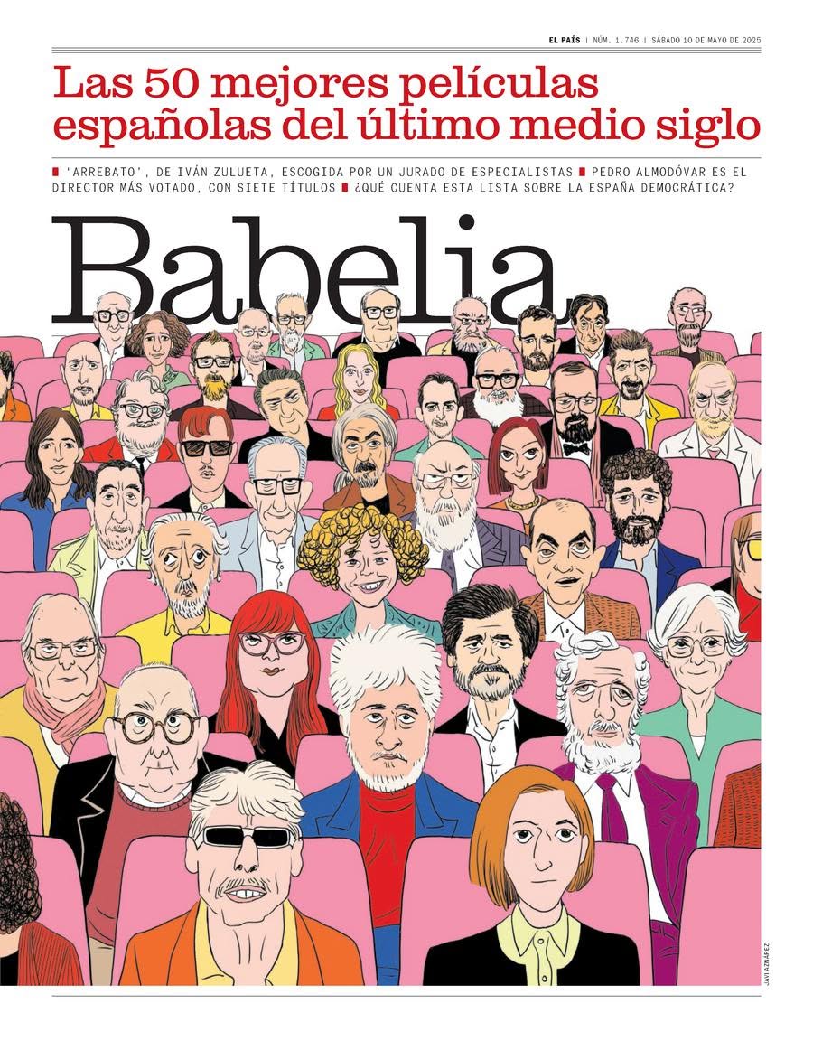 BABELIA magazine side cover Issue 1746  May 2025