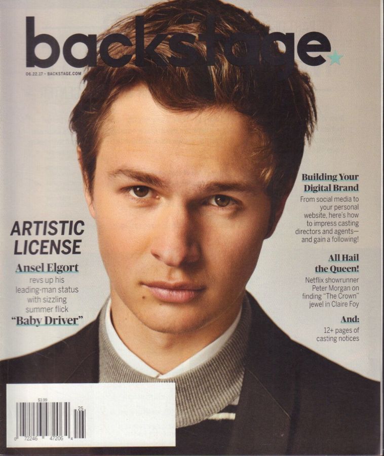BACKSTAGE (USA) magazine side cover 22 June 2017