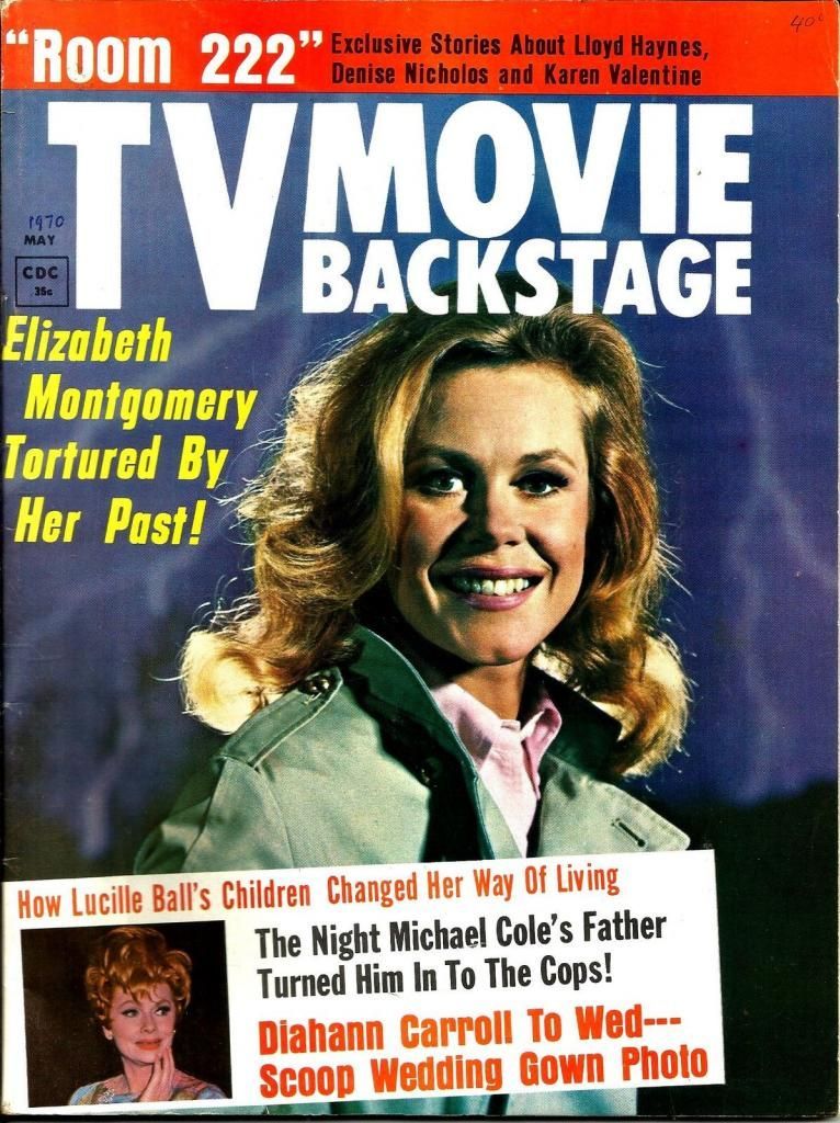 TV MOVIE BACKSTAGE magazine side cover May 1970