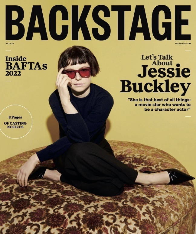 BACKSTAGE (USA) magazine side cover 10 February 2022