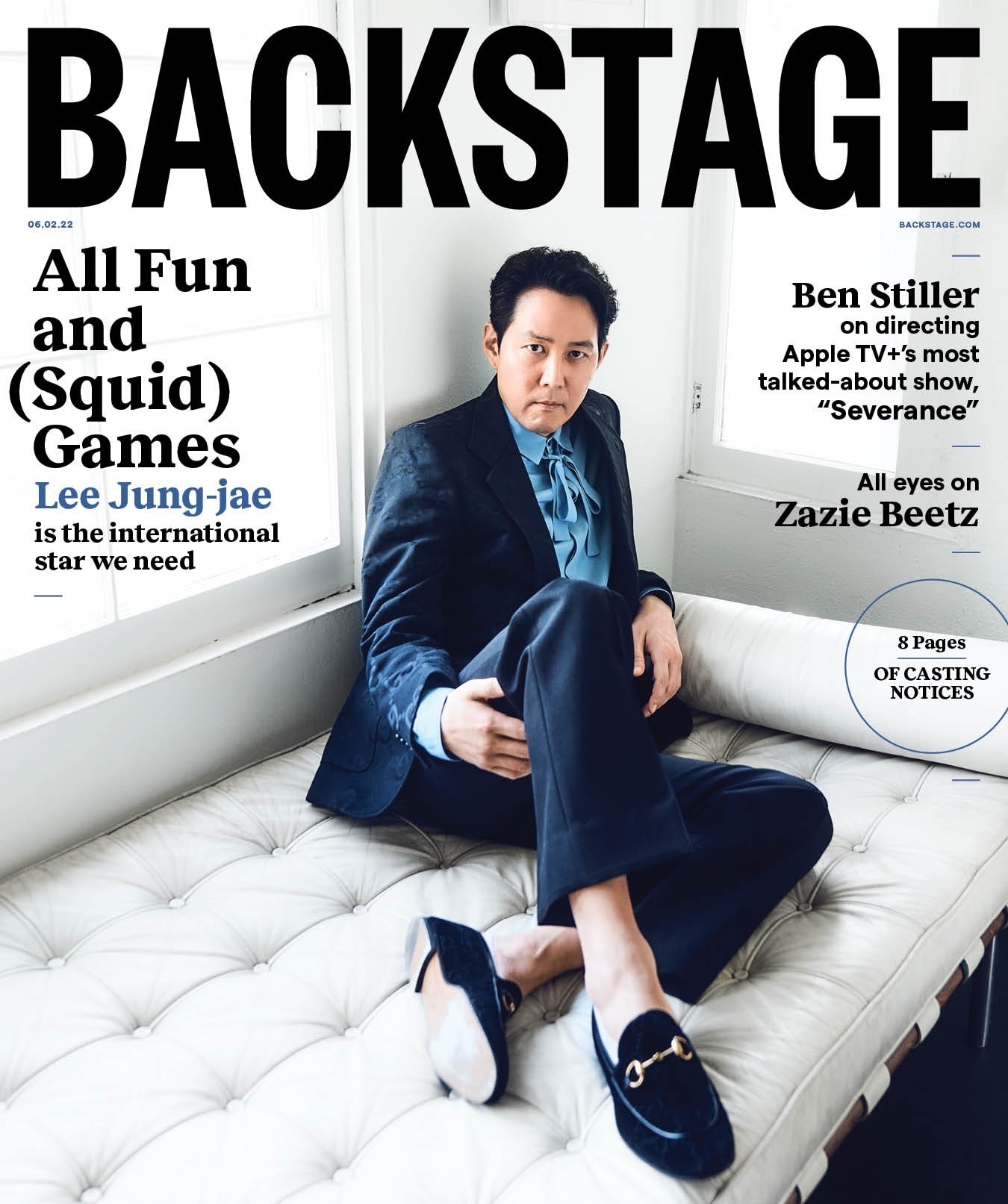 BACKSTAGE (USA) magazine side cover 2 June 2022