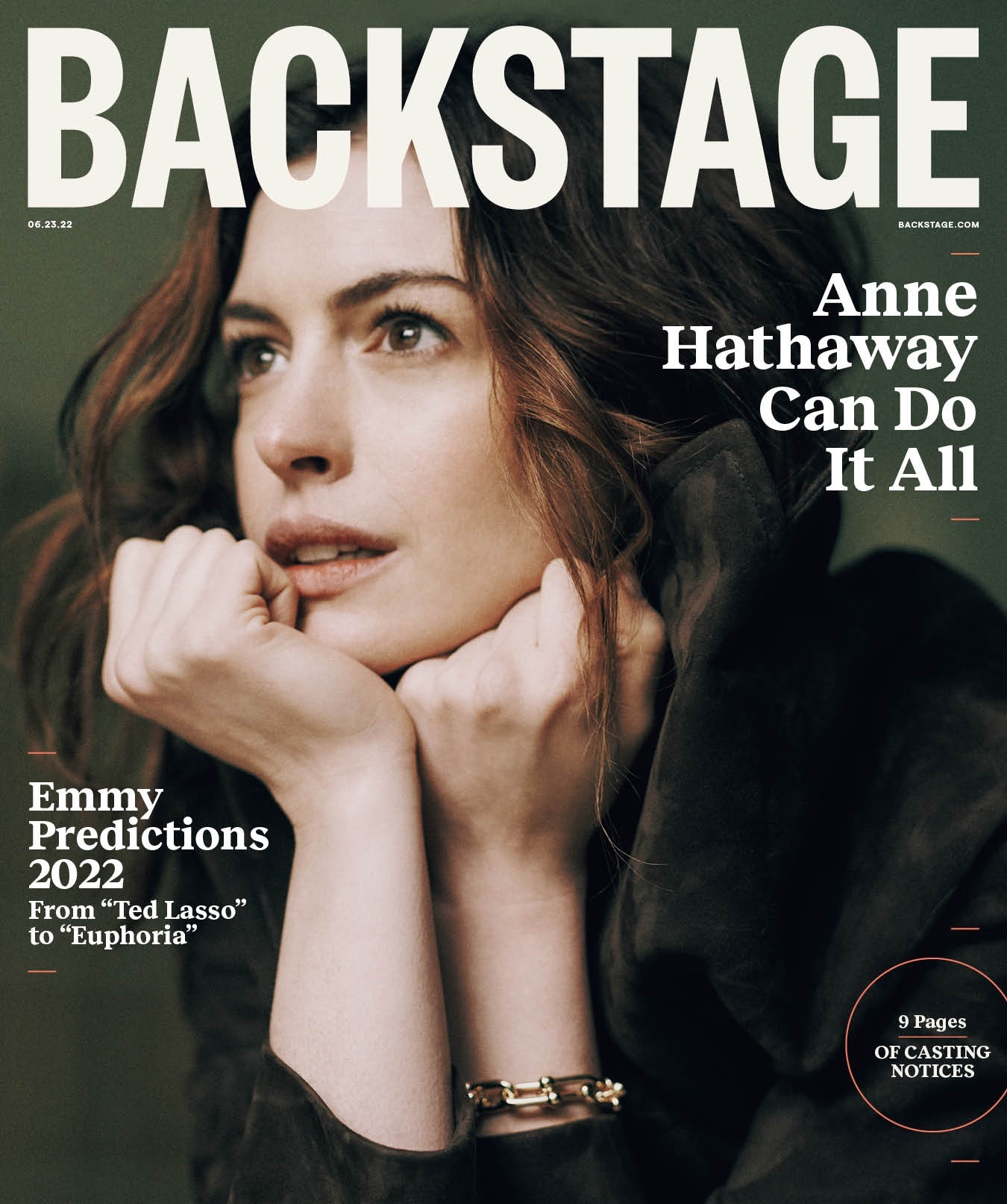 BACKSTAGE (USA) magazine side cover 23 June 2022