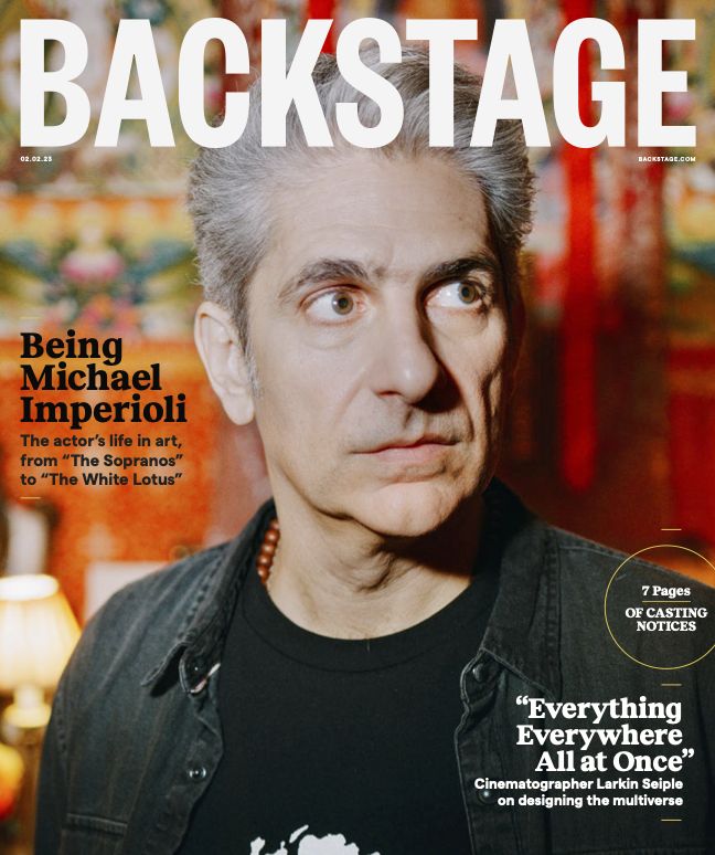 BACKSTAGE (USA) magazine side cover 2 February 2023