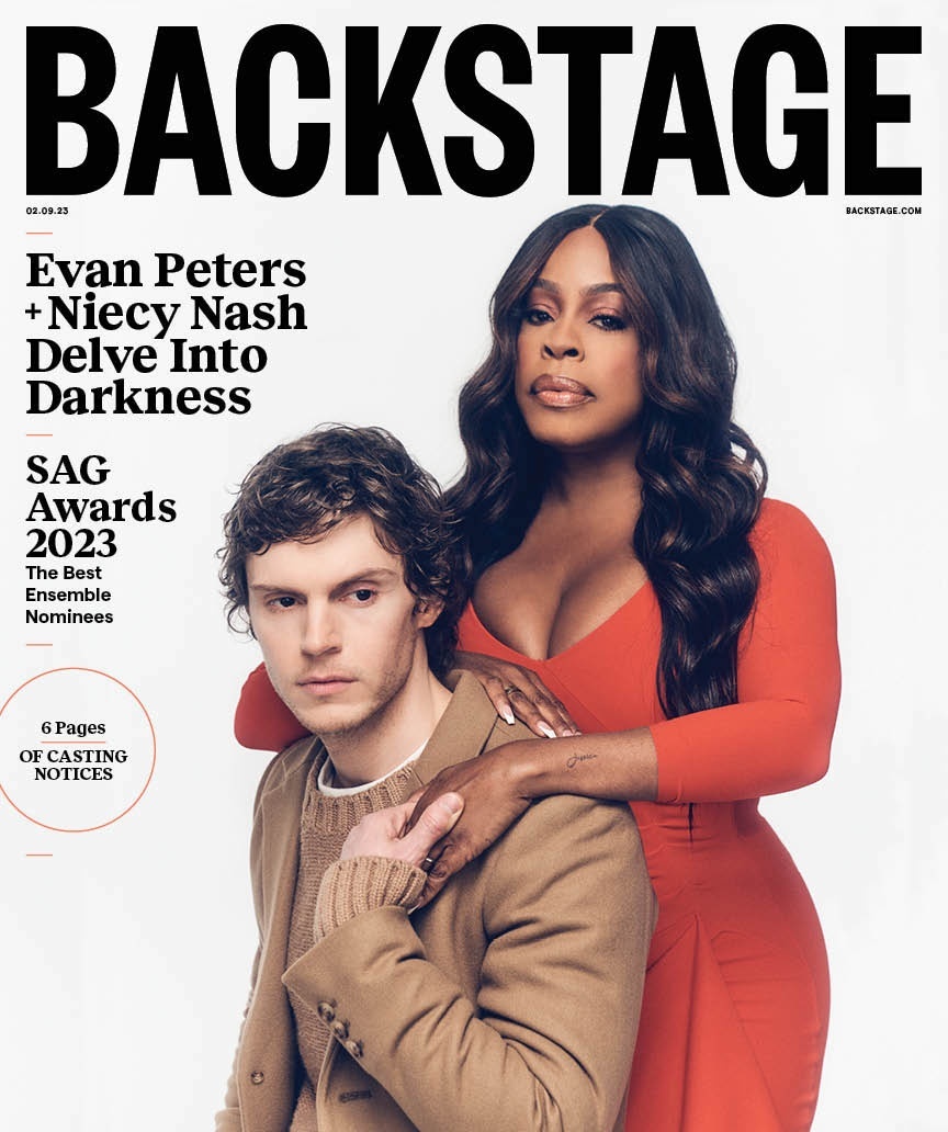BACKSTAGE (USA) magazine side cover 9 February 2023