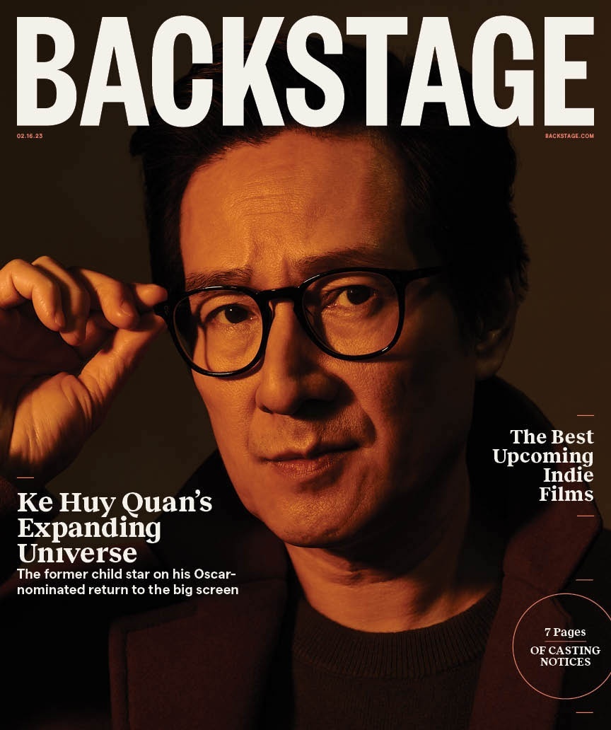 BACKSTAGE (USA) magazine side cover 16 February 2023