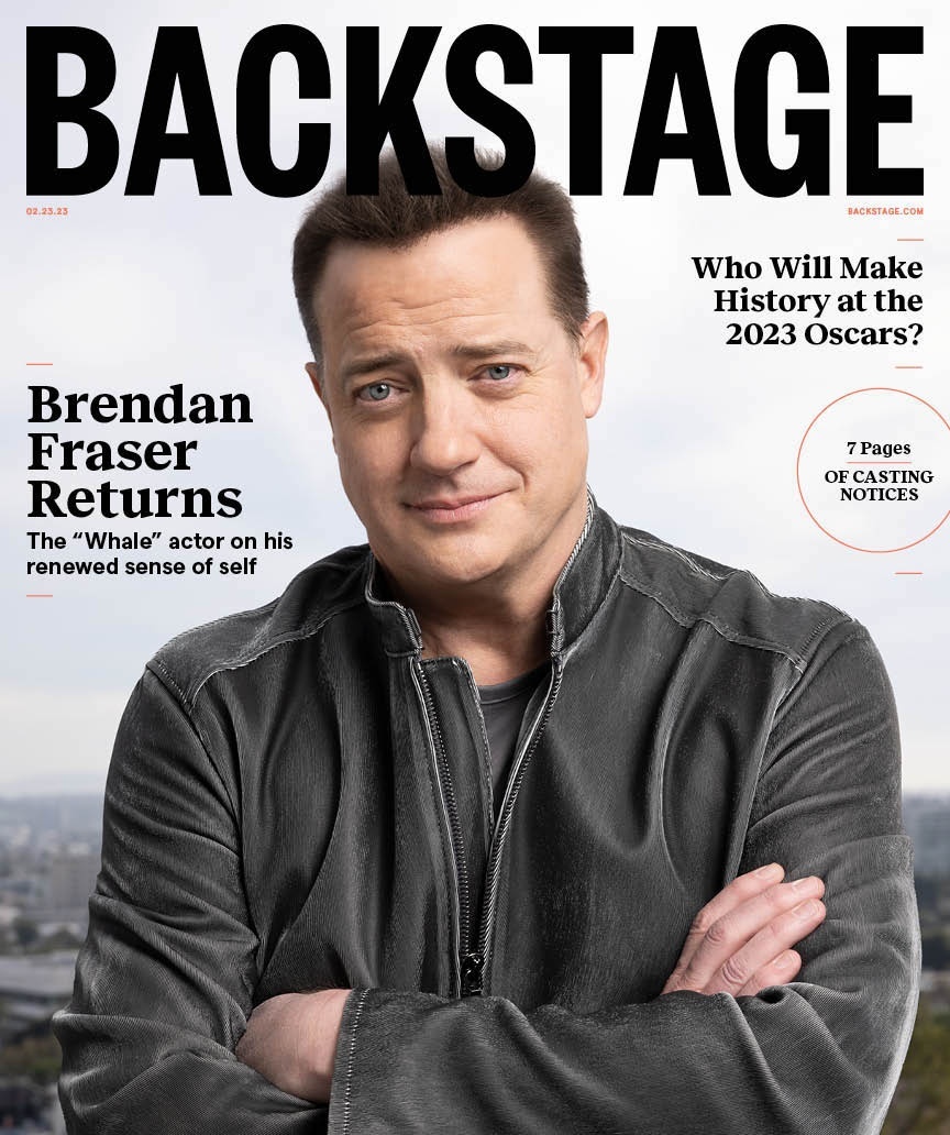 BACKSTAGE (USA) magazine side cover 23 February 2023