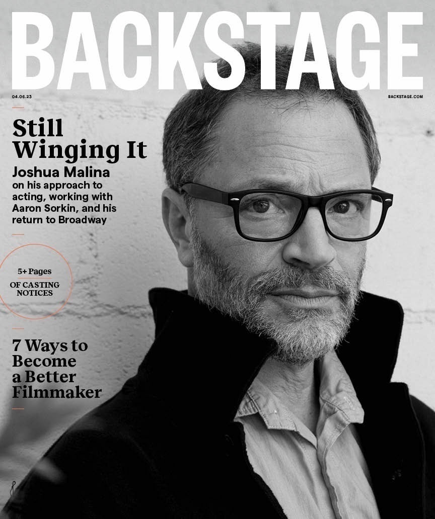 BACKSTAGE (USA) magazine side cover 6 April 2023