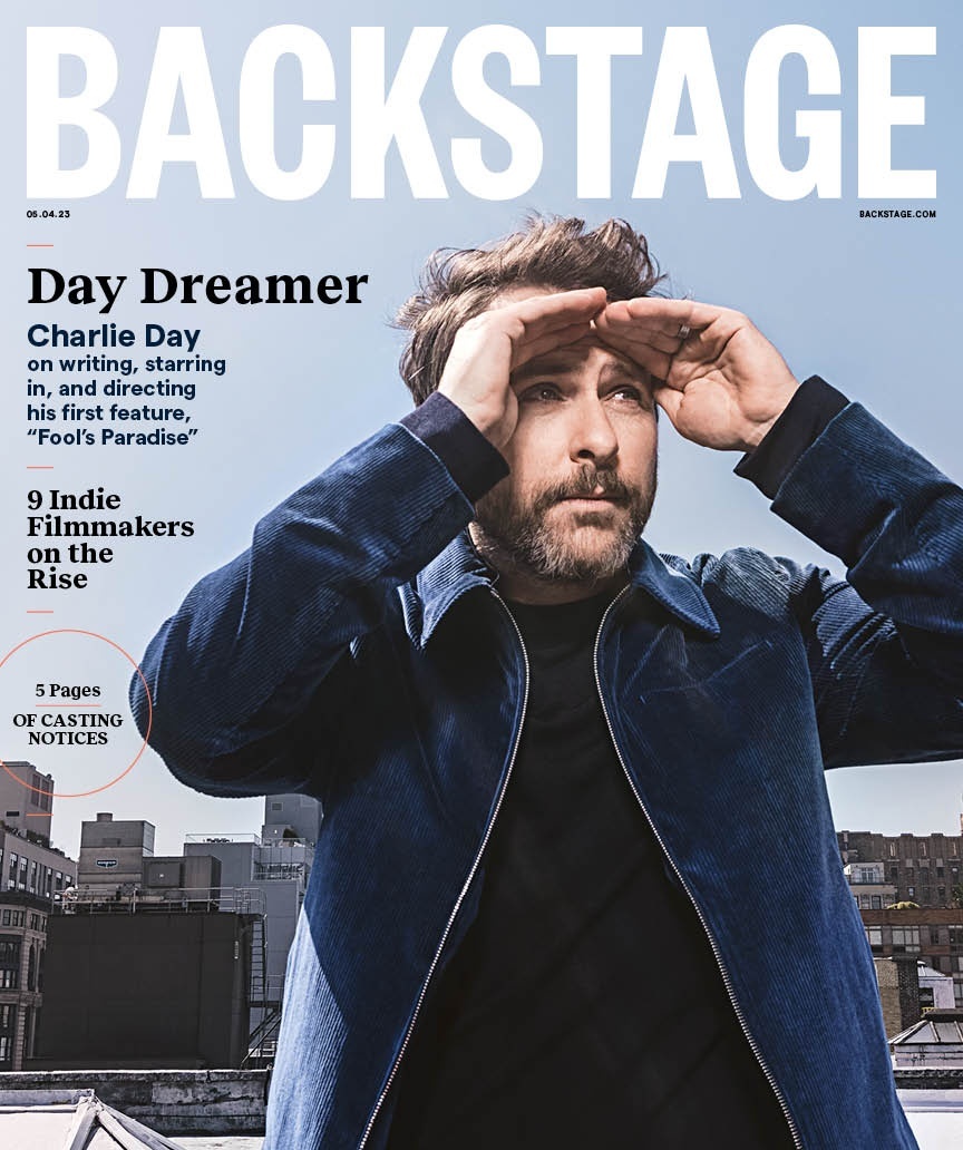 BACKSTAGE (USA) magazine side cover 4 May 2023