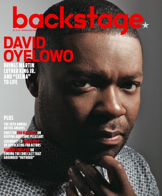 BACKSTAGE (USA) magazine side cover 15 January 2015